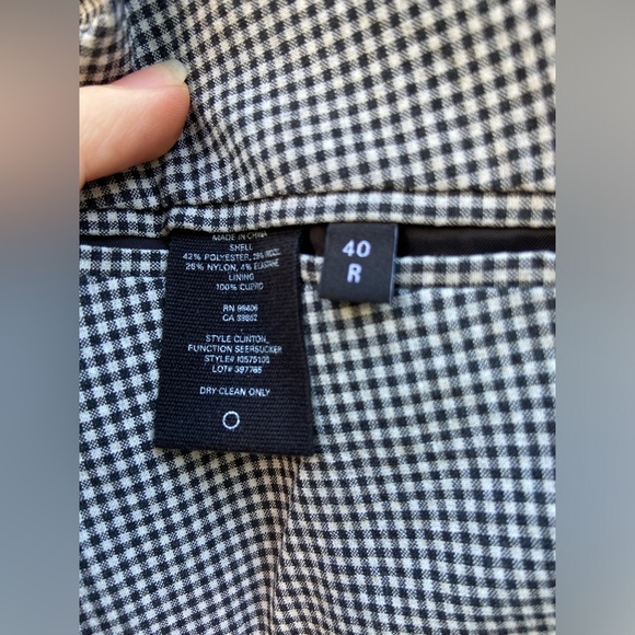 NWOT: Theory Clinton Seersucker Blazer - Picture 3 of 10